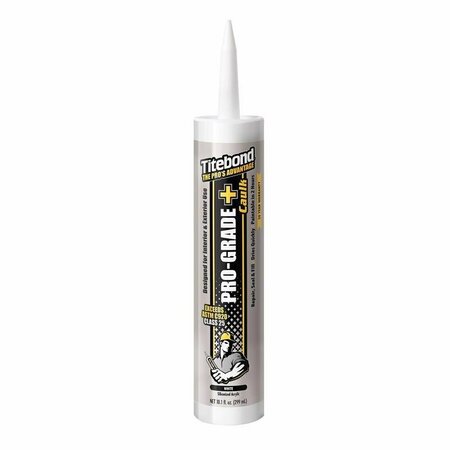 TITEBOND Pro-Grade Plus White Siliconized Acrylic Multipurpose Caulk 10.1 oz, 12PK 8401